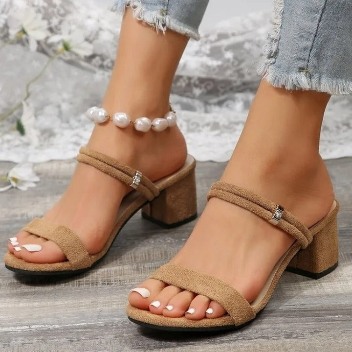 Levoire | Confortables et élégants escarpins Marron clair