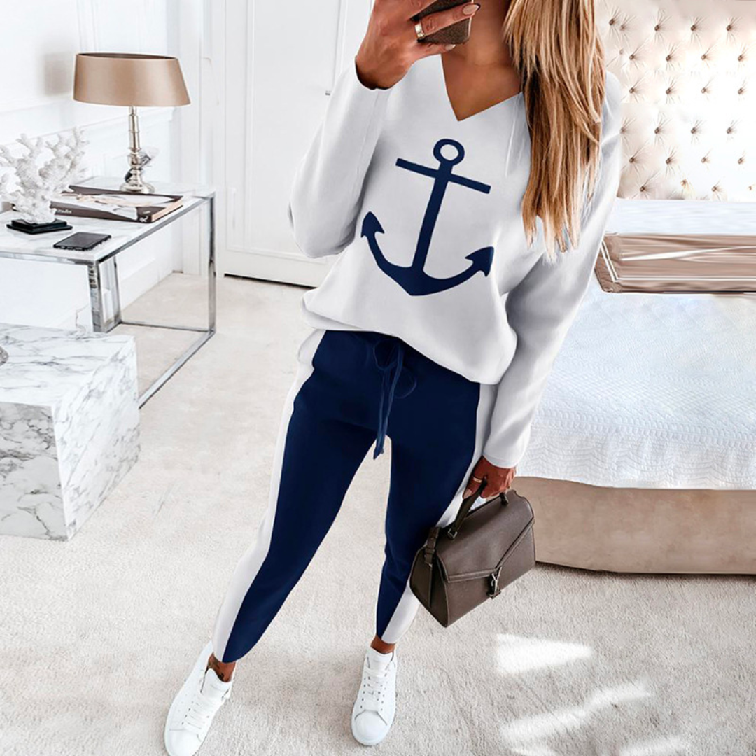Levoire | Ensemble Tendance Deux Pièces Pour L'Été Blanc