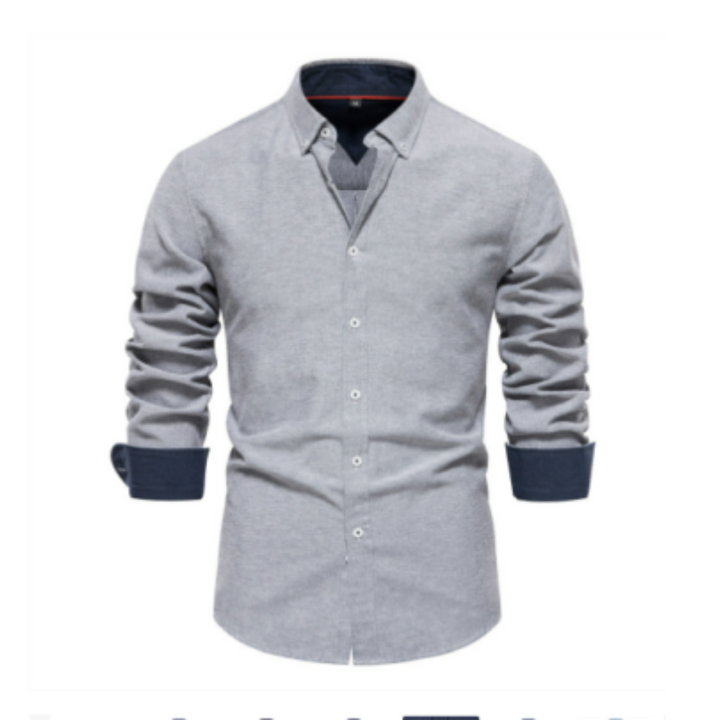 Levoire | Chemise Élégante Grau