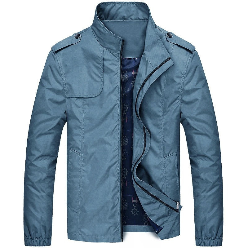 Levoire | Veste pour hommes Cargo Veste d'été Design léger Bleu