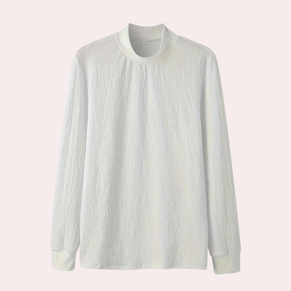 Levoire | Chauffant Pull FR Hommes Noir Blanc