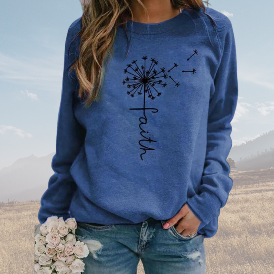 Levoire | Élégant Pull 'Faith' Bleu