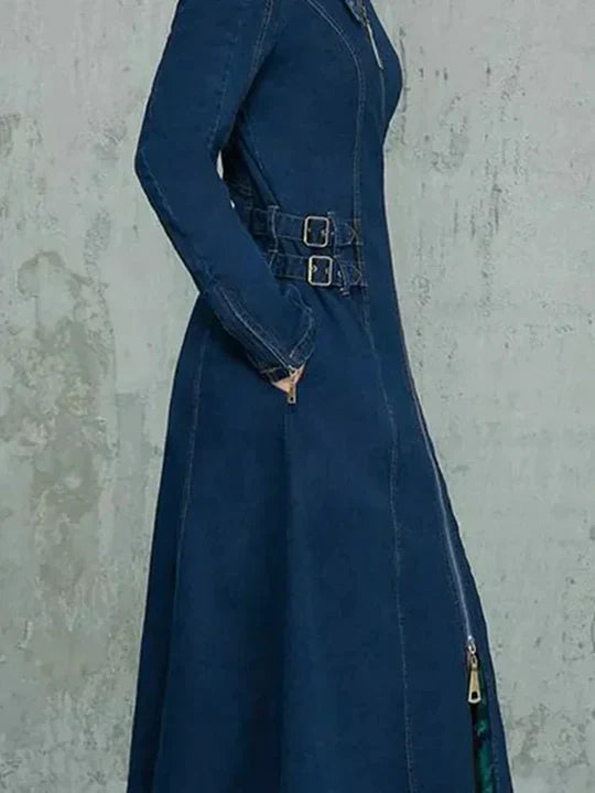 Levoire | Robe Maxi En Denim