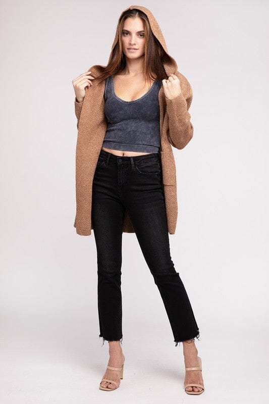 Levoire | Pull À Capuche Pour Homme À L'Avant Ouvert Cardigan