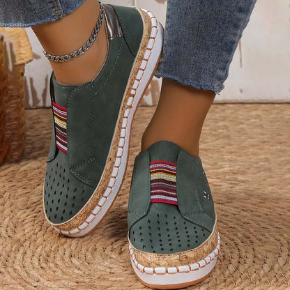 Levoire | Chaussures Avec Imprimé De Chats Vert Olive