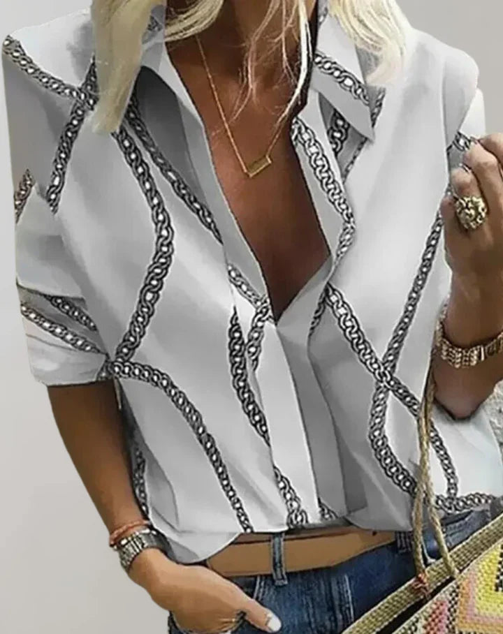 Levoire | Blouse À Manches Longues Adaptée À La Vie Quotidienne Gris