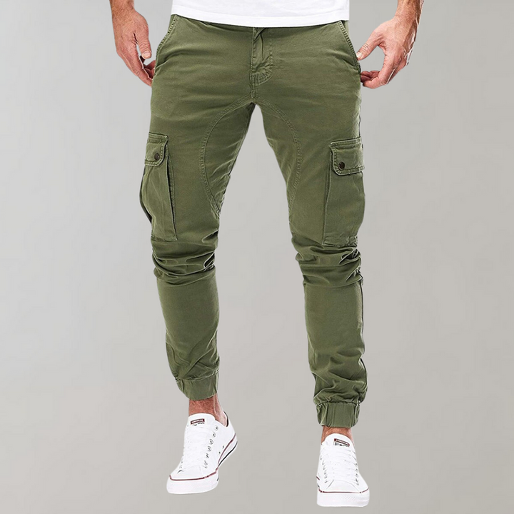 Levoire | Pantalon Cargo Pratique Homme Vert