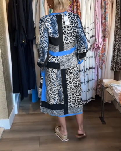 Levoire | Robe Avec Motif Léopard