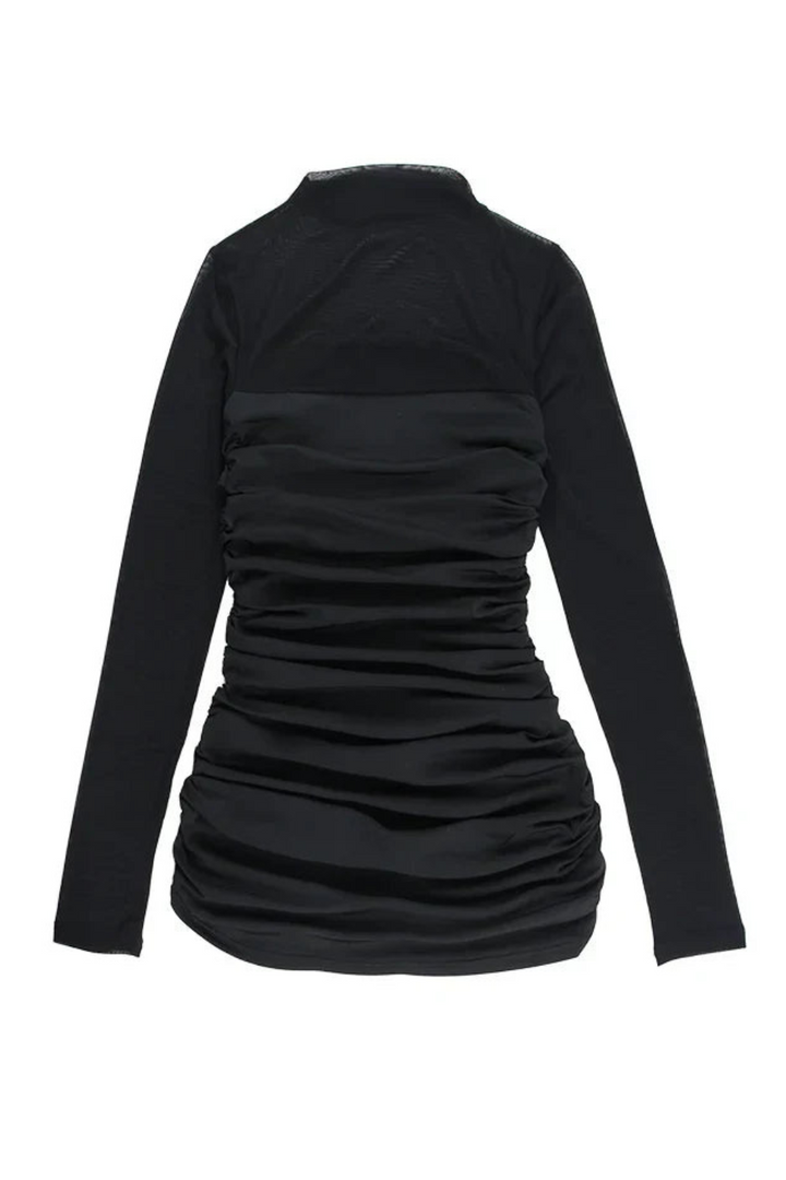 Levoire | Robe Mini Bodycon Noire pour Femme Robe Élégante pour Femme