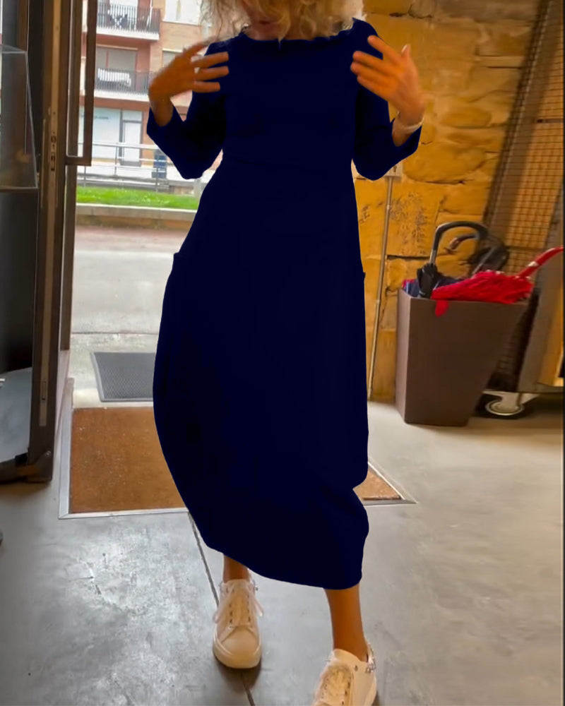 Levoire | Robe Sweatshirt Longue
