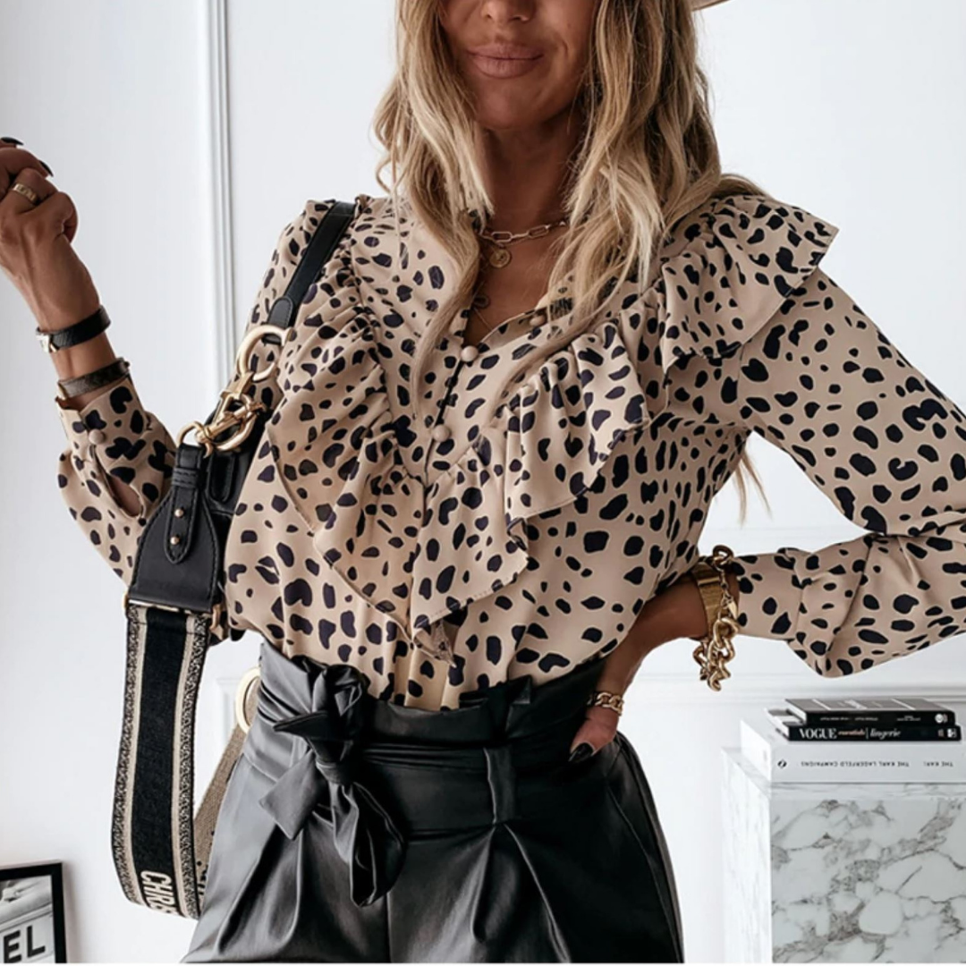 Levoire | Blouse Avec Fronces Une Blouse Unique Et Sexy Avec Des Détails Uniques