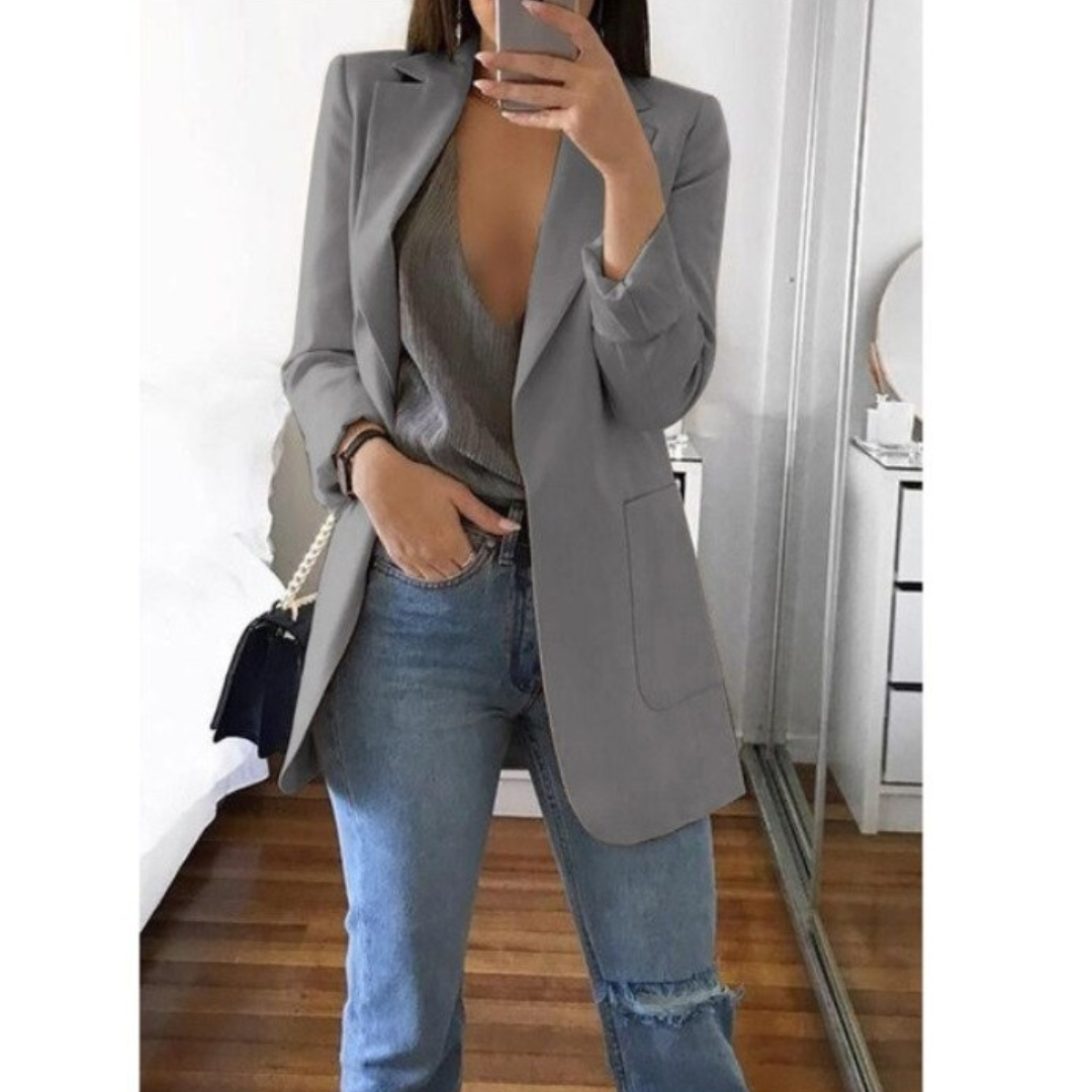 Levoire | Blazer Décontracté Élégant gris