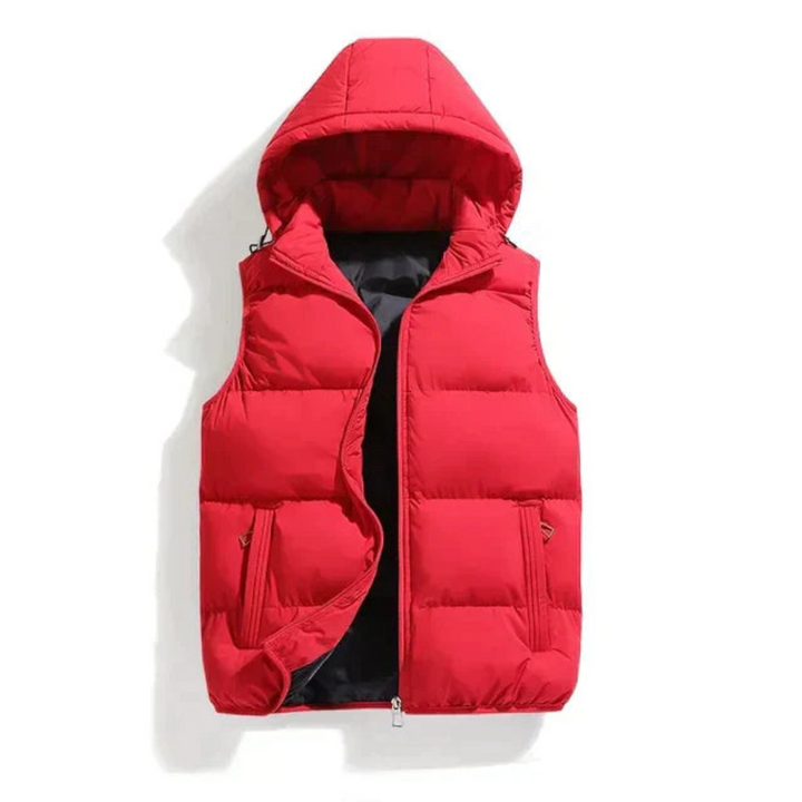 Levoire | Veste à capuche pour hommes sans manches Rot