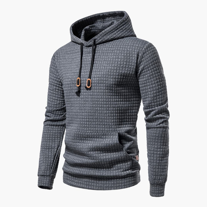 Levoire | Sweat à capuche élégant et confortable Gris foncé
