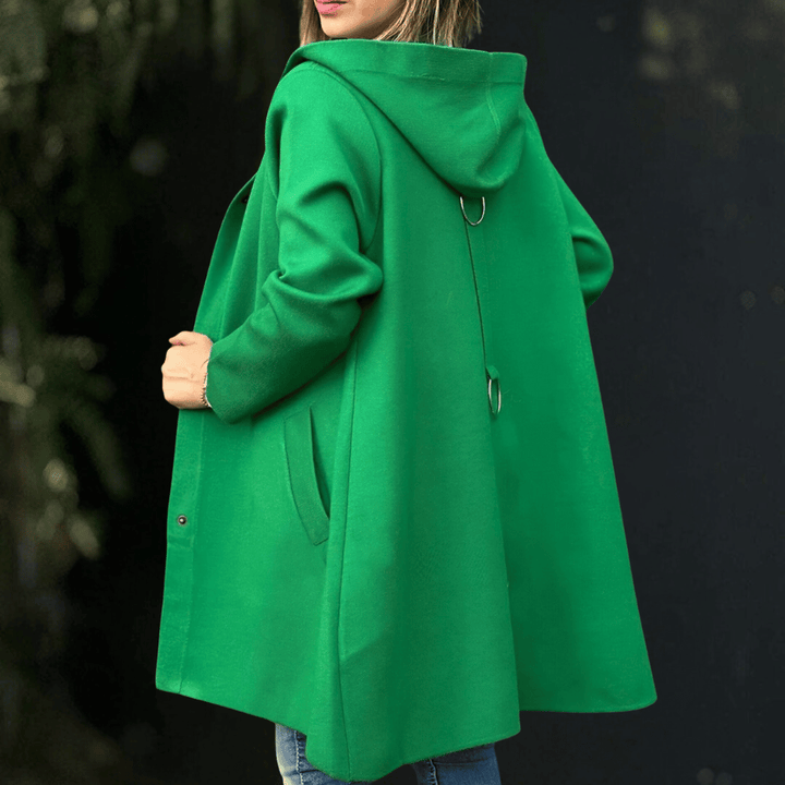 Levoire | Manteau À Capuche Sans Mélange Vert