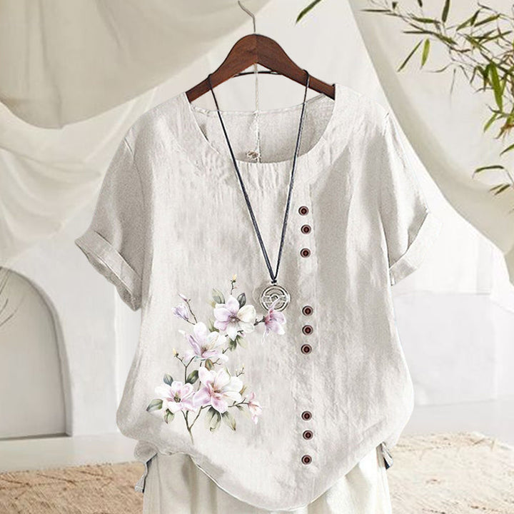 Levoire | Chemise en lin confortable en coton Blanc