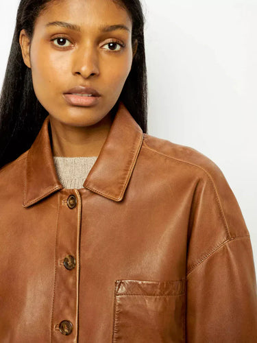 Levoire | Veste En Cuir Vintage