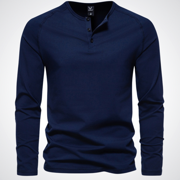 Levoire | Chemise À Manches Longues Bleu