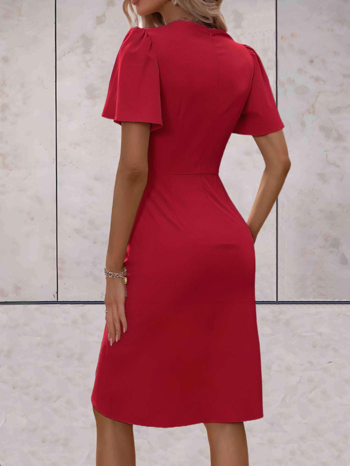 Levoire | Robe Avec Décolleté V Profond Et Apparence Raffinée
