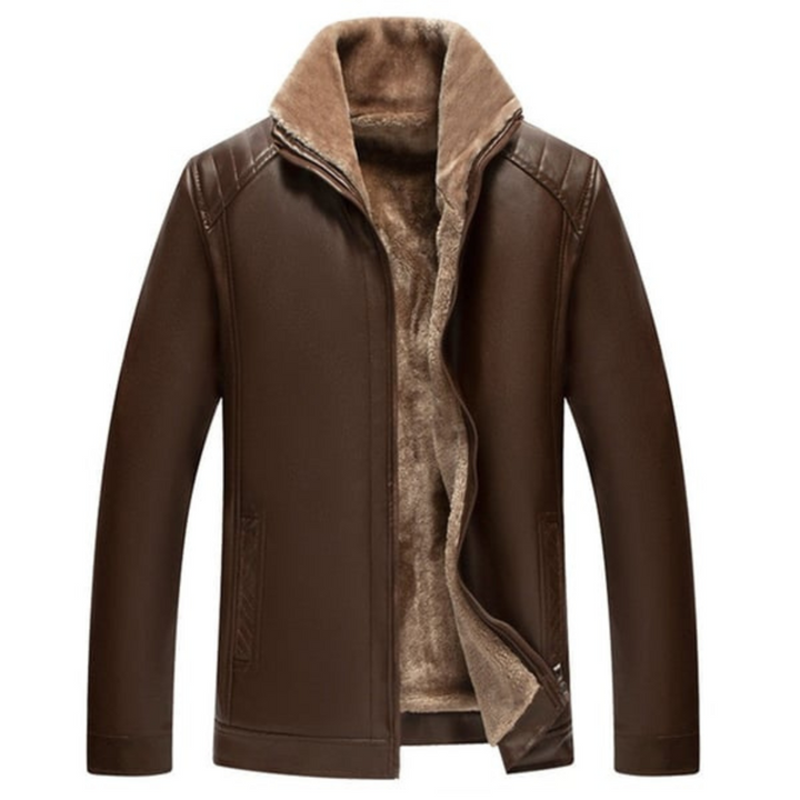 Levoire | Veste Polaire Longue À Manches Longues Avec Fermeture Éclair Braun