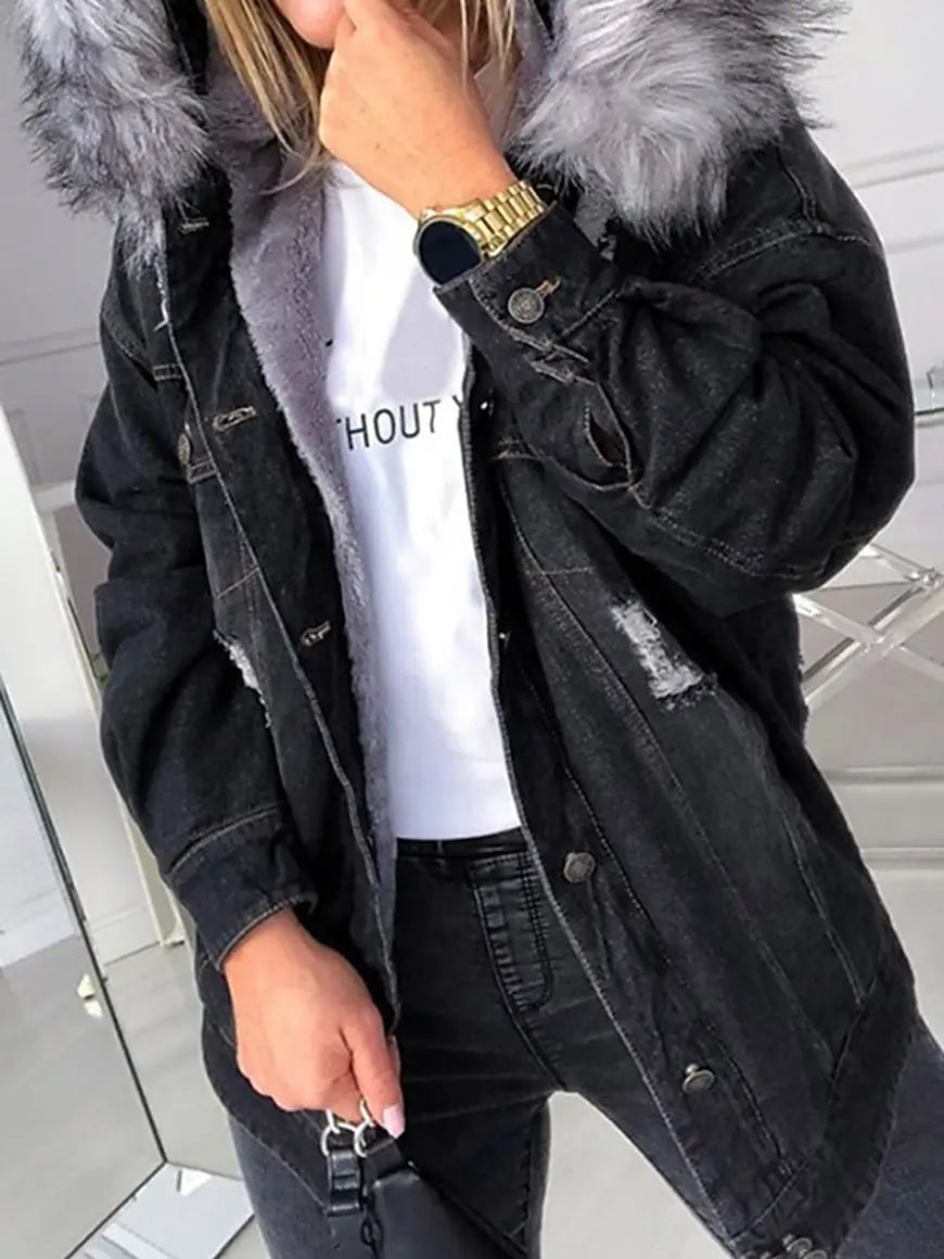 Levoire | Veste d'hiver moulante et élégante