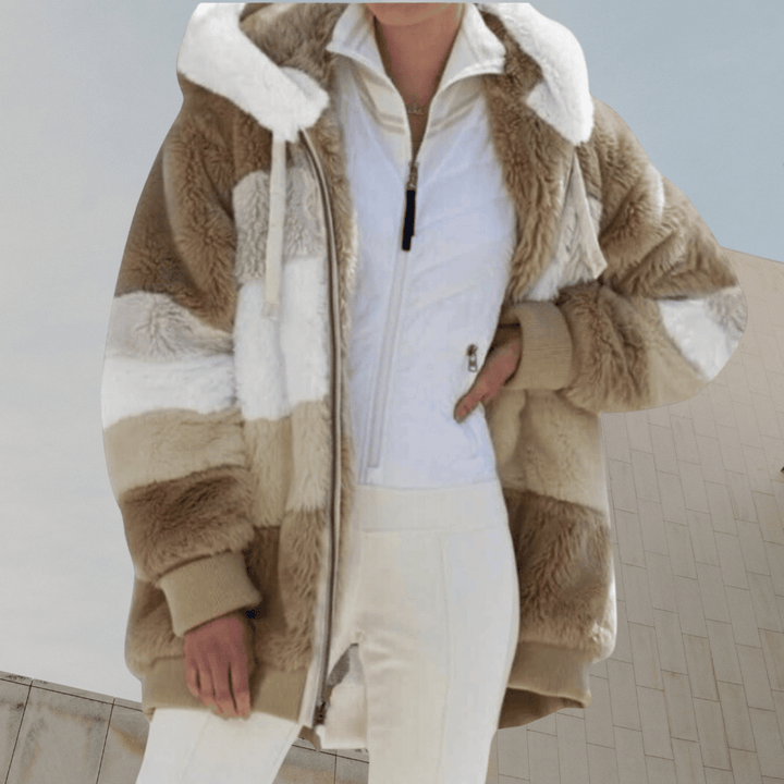 Levoire | Veste En Fleece Douce Pour Les Jours Froids Braun