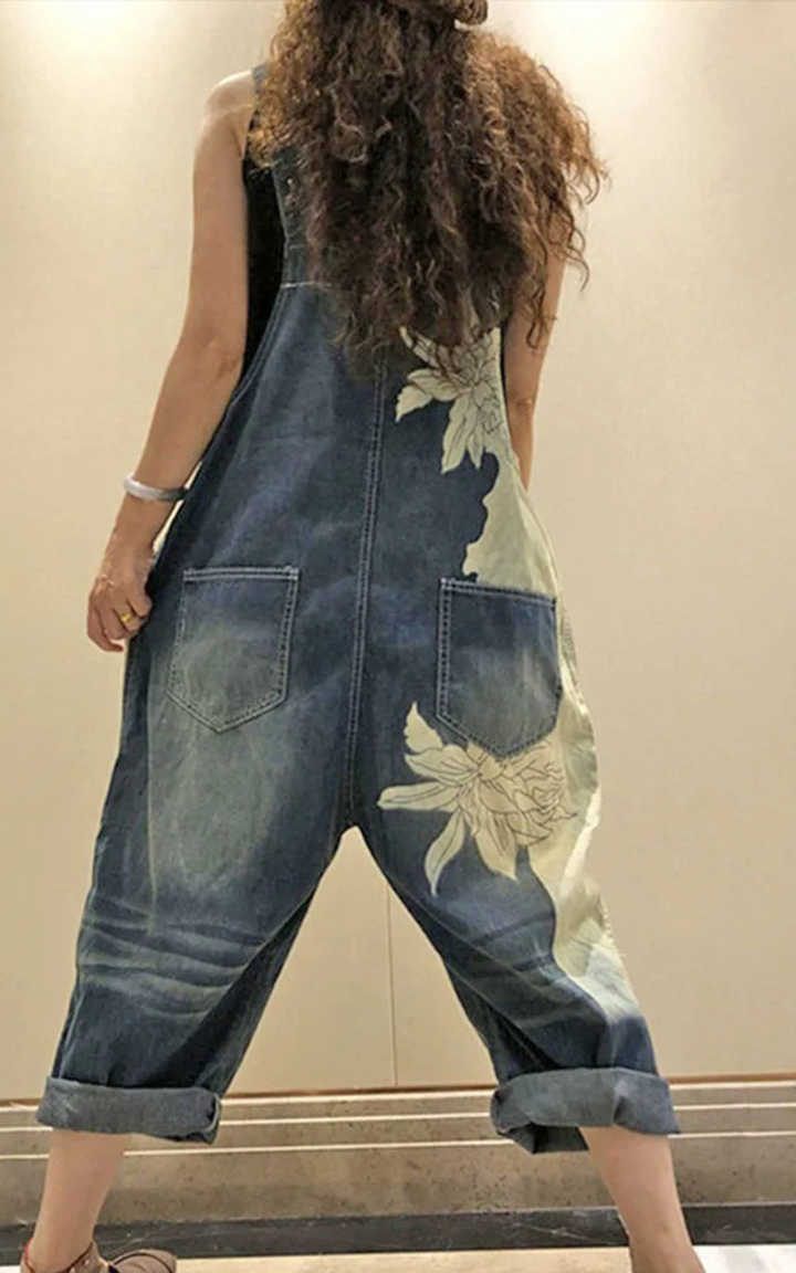 Levoire | Salopette En Denim Pour Femmes Style Bohème Et Confort