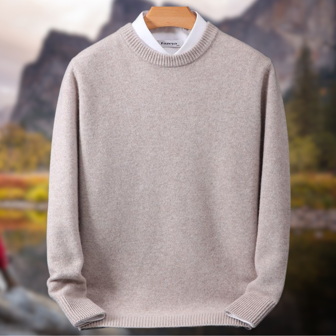 Levoire | Doux Et Élégant Pull Chameau