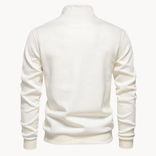 Levoire | Pull Manches Longues Chaud Zippé Demi
