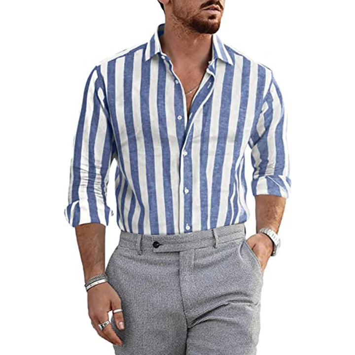 Levoire | Chemise En Lin Rayée