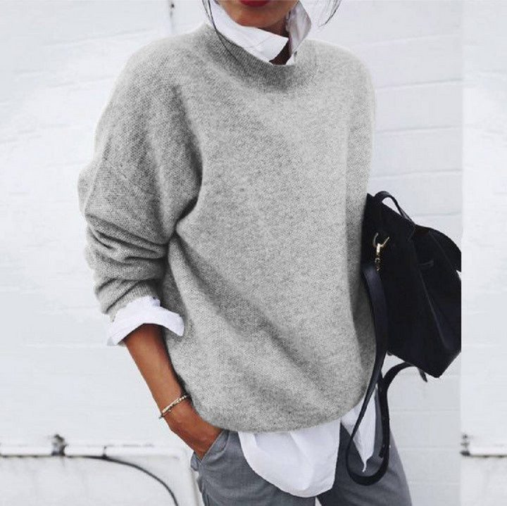 Levoire | Chauffe Pull Femmes Confort Quotidien Gris