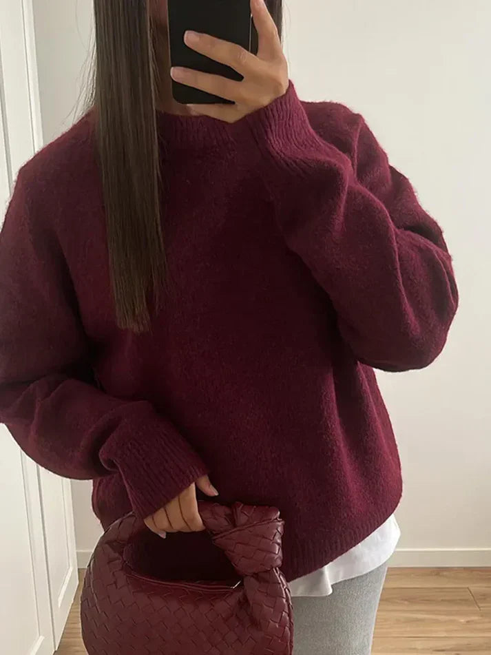 Levoire | Grande Taille Femme Pull Une couleur