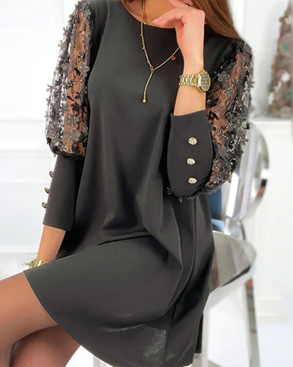 Levoire | Robe à manches bouffantes