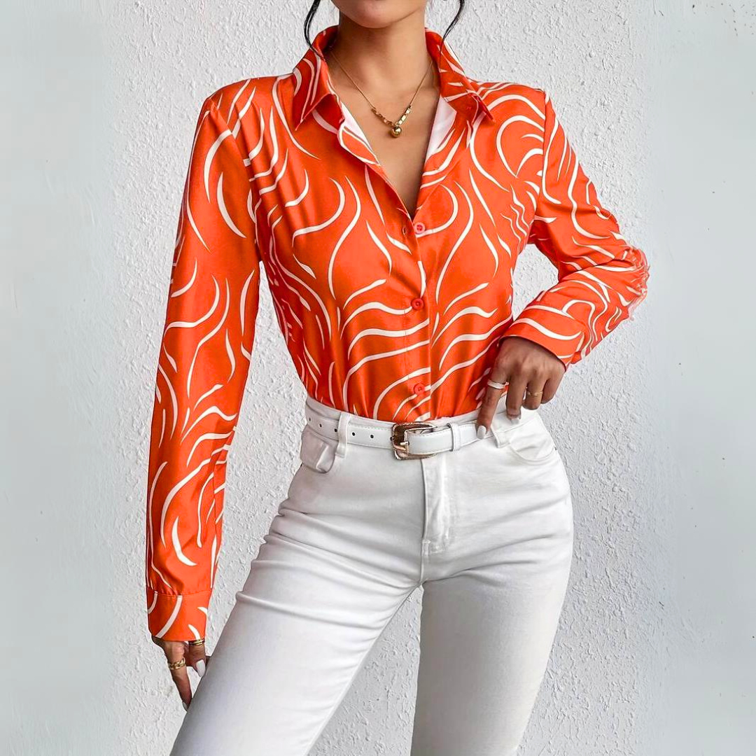 Levoire | Orange Em Football Chemise