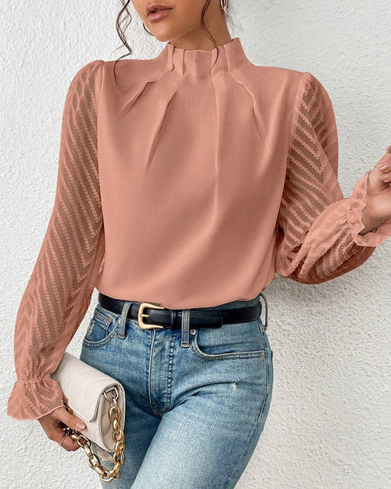 Levoire | Chemise À Manches Longues Légère Et Élégante Rose clair