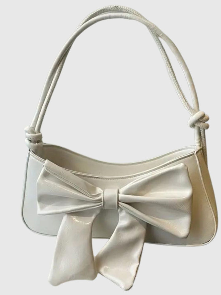Levoire | Mini Sac À Main Avec Décoration De Papillon Crème