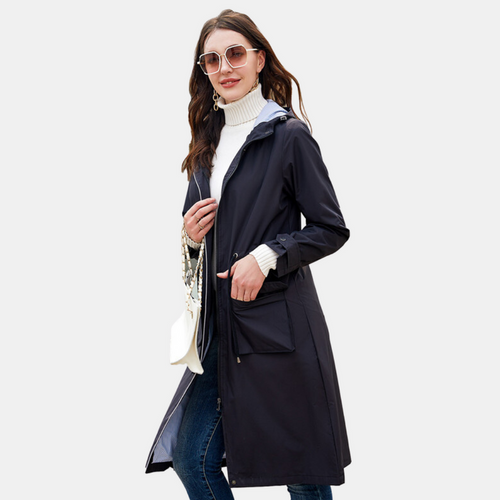 Levoire | Manteau Long Avec Capuche Pour Toutes Les Conditions Météorologiques