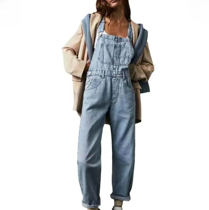 Levoire | Salopette Denim Élégante Bleu clair