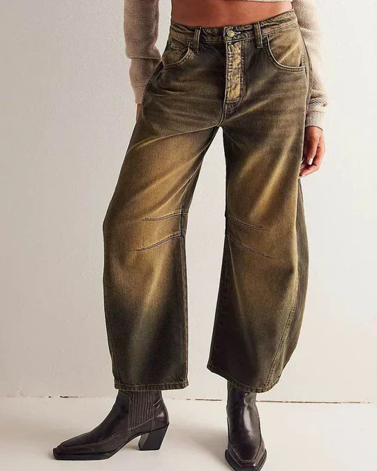 Levoire | Jeans Skinny Taille Moyenne Pour Femmes Braun