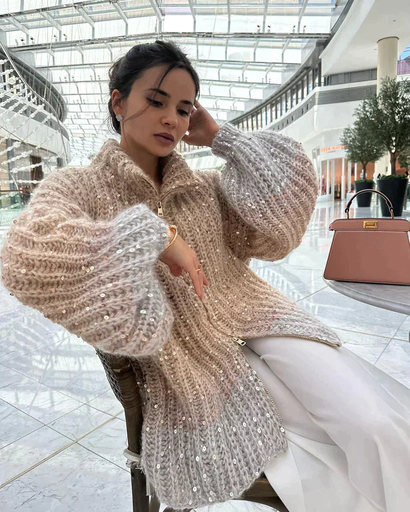 Levoire | Langarm Pullover Femmes Chaud
