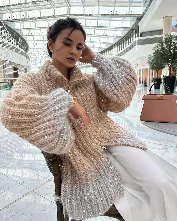 Levoire | Langarm Pullover Femmes Chaud