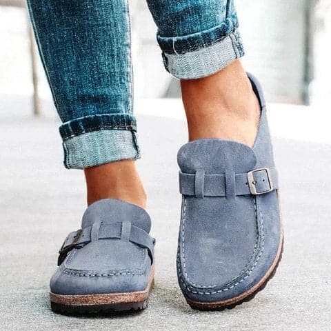 Levoire | Sandales À Enfiler Pour Femmes - Marche Bleu