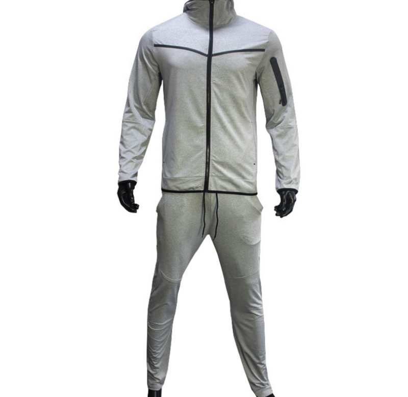 Levoire | Ensemble de sport pour hommes Look sportif et tendance Gris