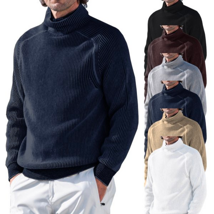 Levoire | Pull À Col Montant Confortable Pour Hommes