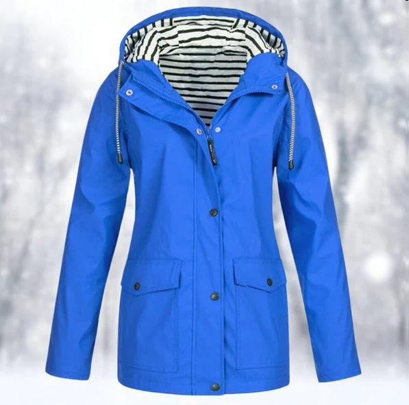 Levoire | Veste Imperméable Pour Femme Bleu