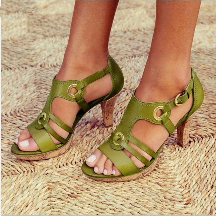 Levoire | Sandales En Liège (Stabilité & Confort Sur Talon) Tendance De La Saison