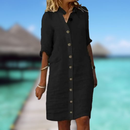 Levoire | Robe longue d'été Nero