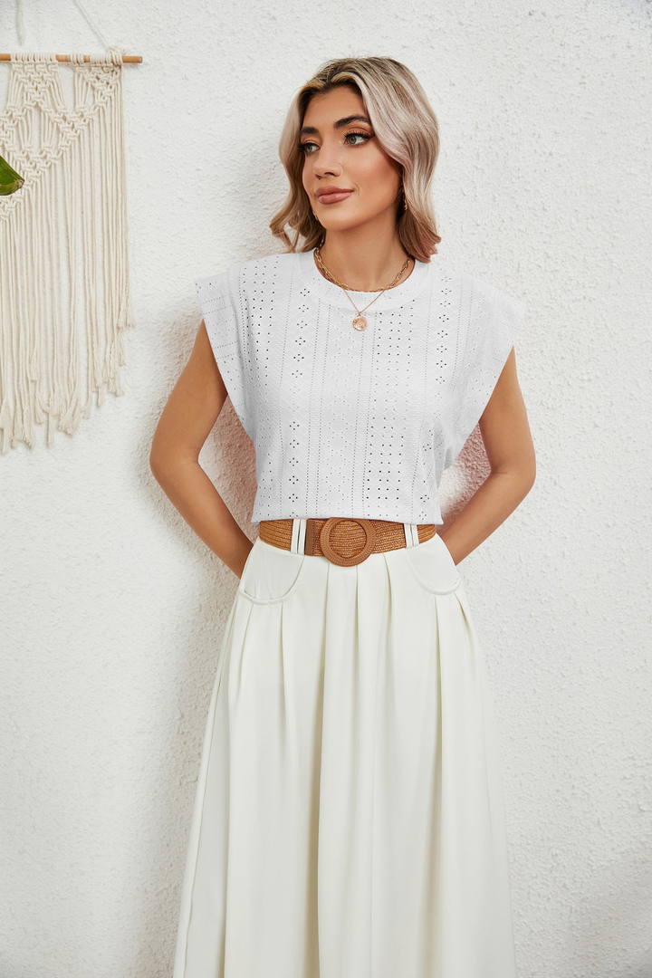 Levoire | T-Shirt Court FR Femmes Blanc