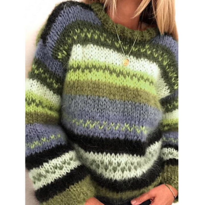 Levoire | Chauffant Pull Femmes Toutes Occasions Vert