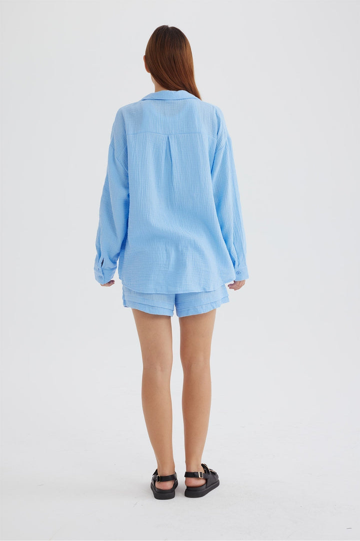 Levoire | Design T-Shirt À Manches Longues Et Shorts Assortis Pour Femmes Siena